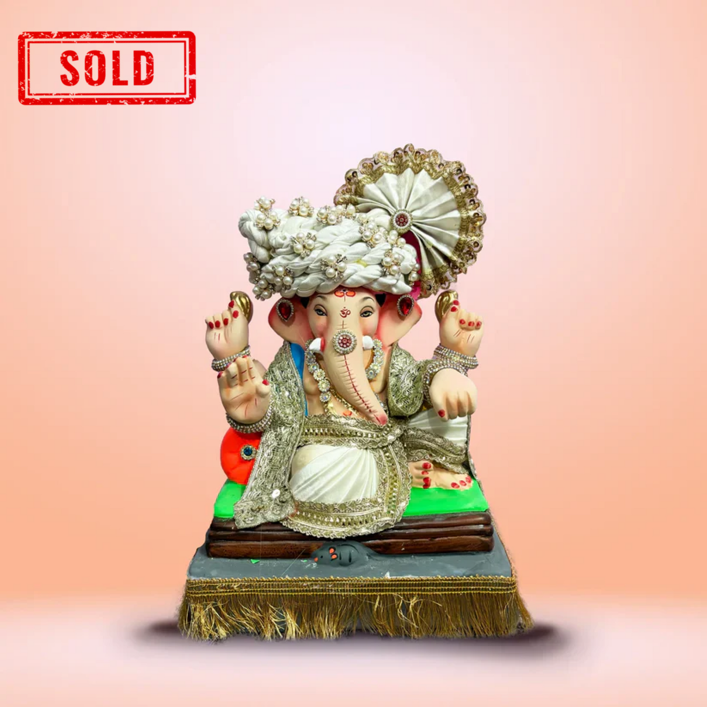 Abhaya Vardana Ganesha 12-inch