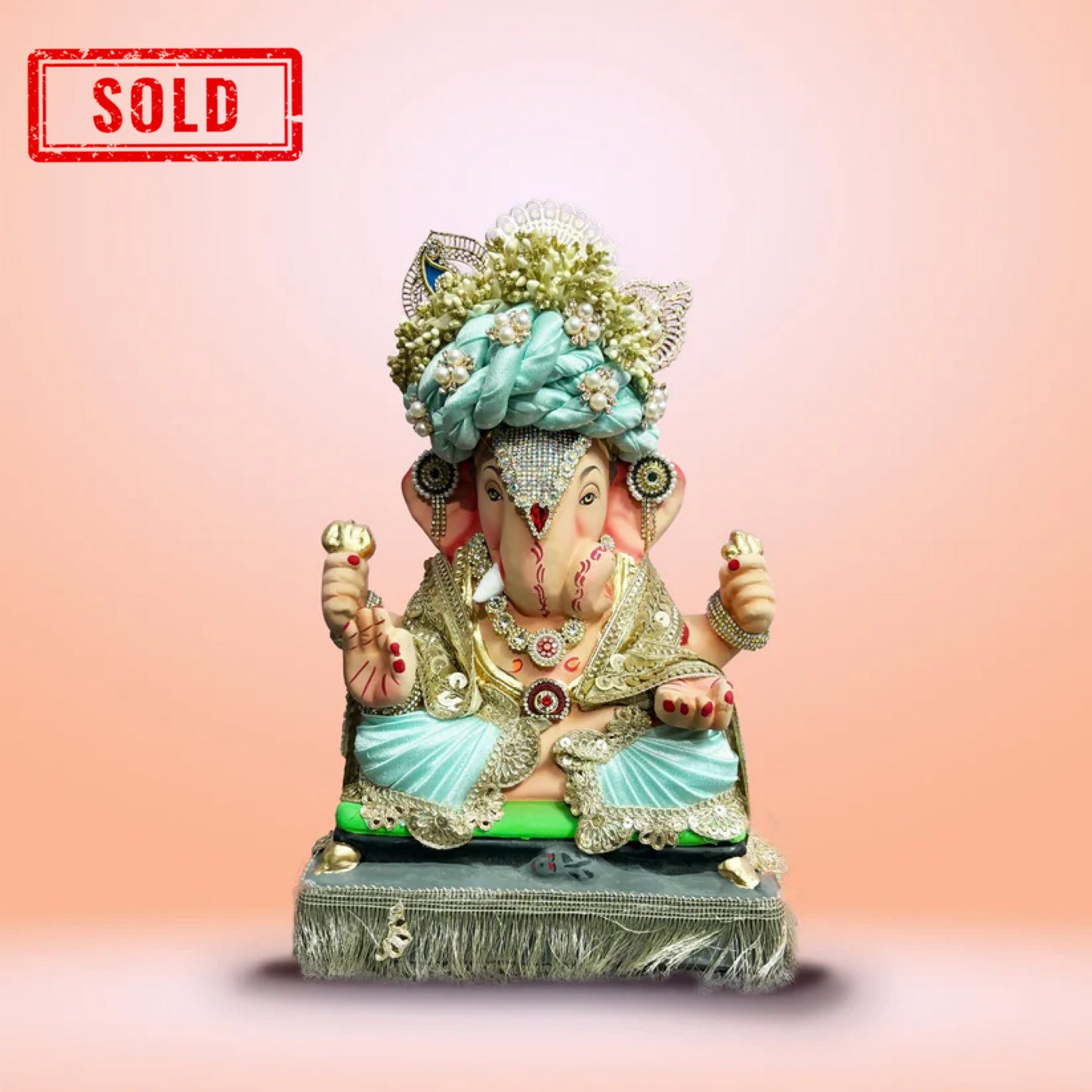 Dagdusheth Halwai Ganesha 12-inch