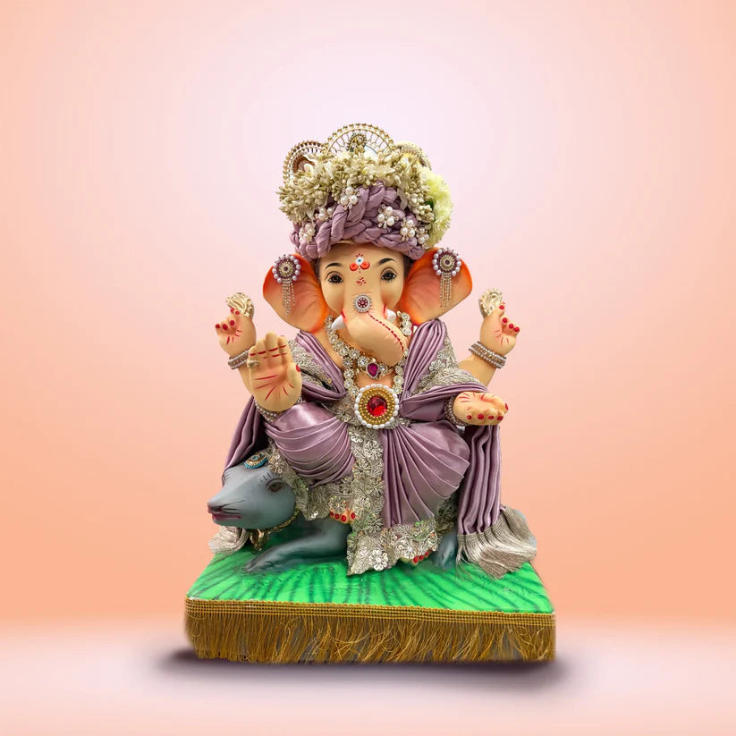 Mushakraj Ganesha 18-inch