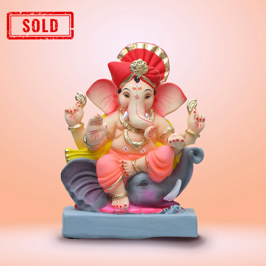 Gajraj Asan Ganesha Idols 15-inch