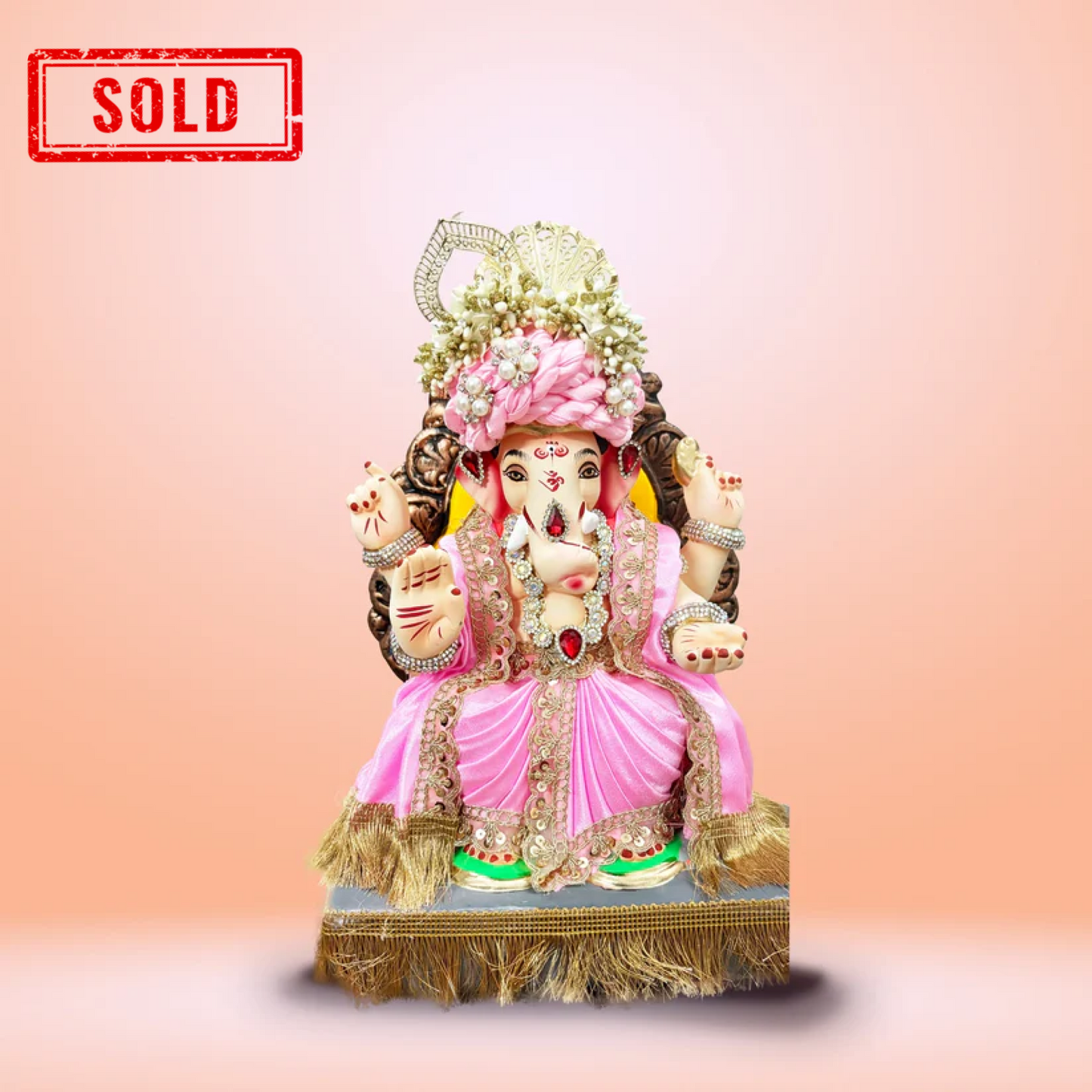 Lalbaugcha Raja Ganesha 12-inch