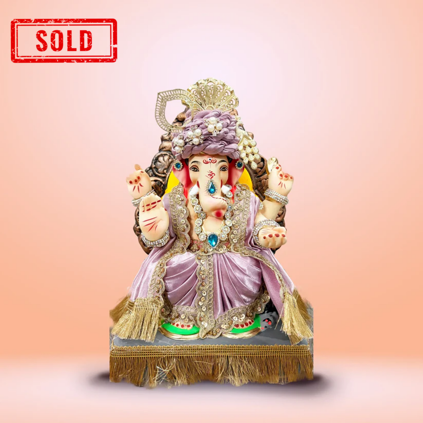 Lalbaugcha Raja Ganesha 12-inch