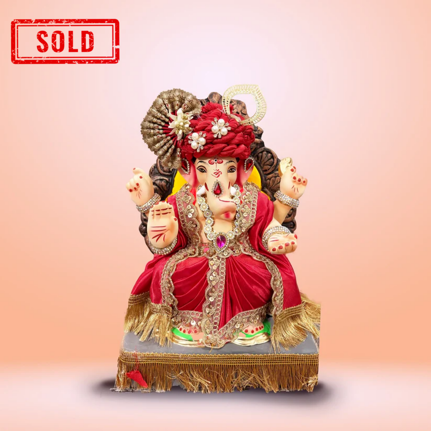 Lalbaugcha Raja Ganesha 12-inch