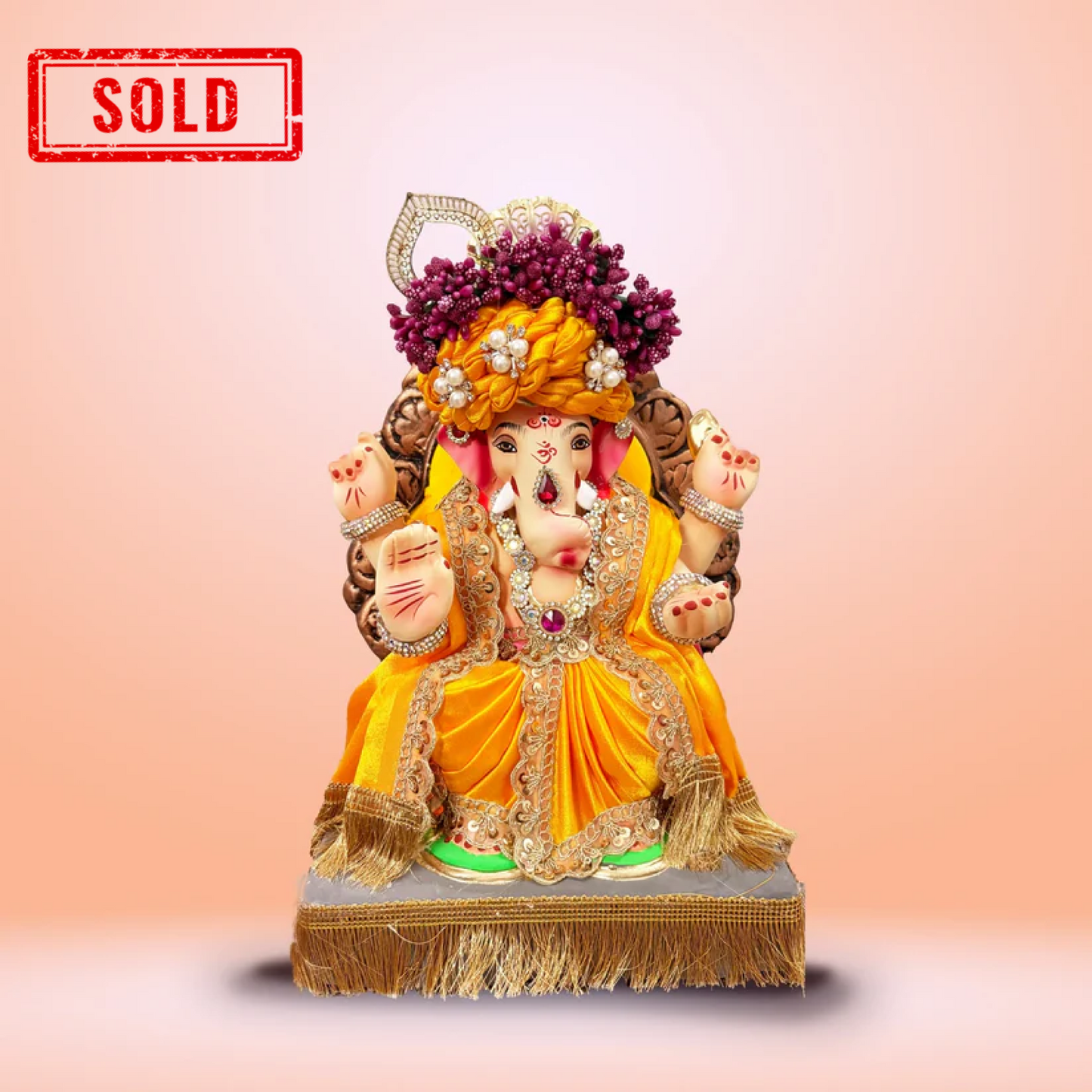 Lalbaugcha Raja Ganesha 12-inch