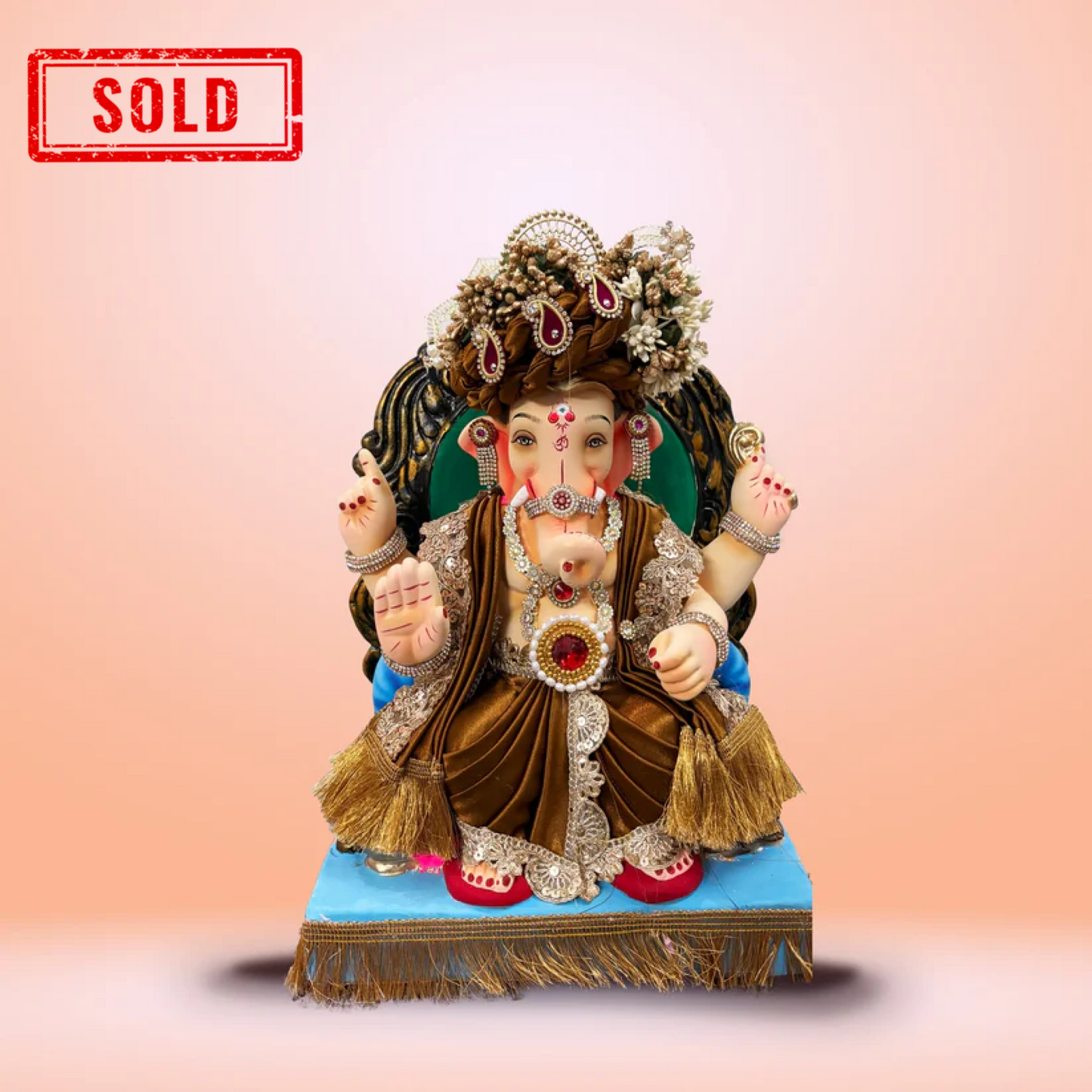 Lalbaugcha Raja Ganesha 15-inch