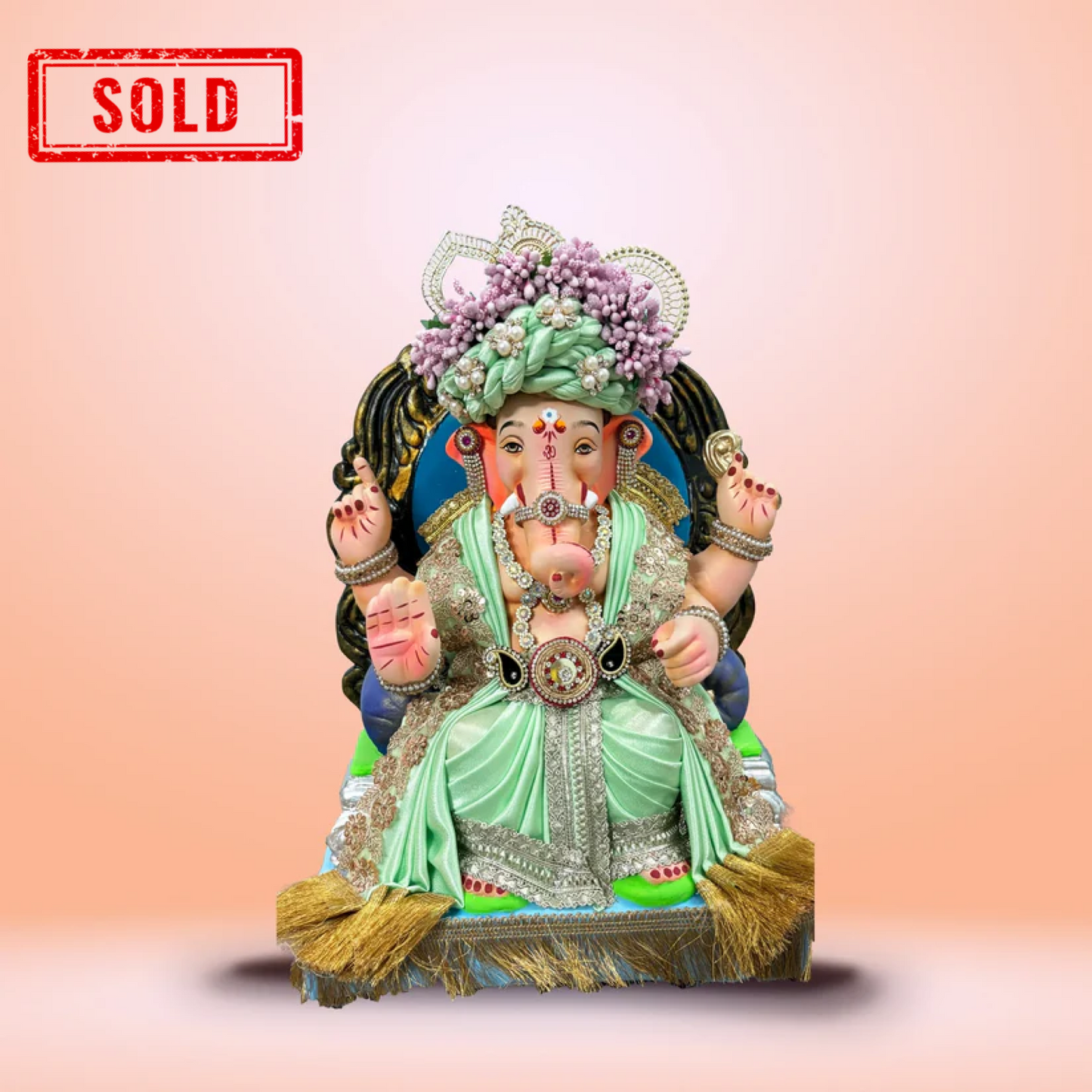Lalbaugcha Raja Ganesha 15-inch