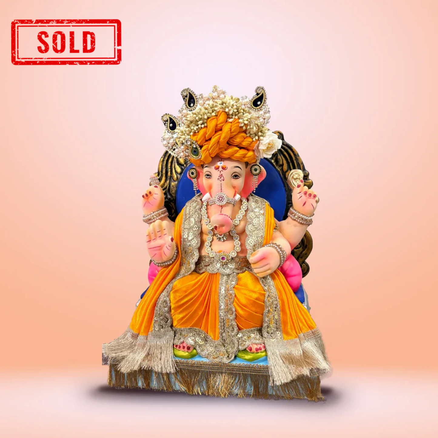 Lalbaugcha Raja Ganesha 15-inch