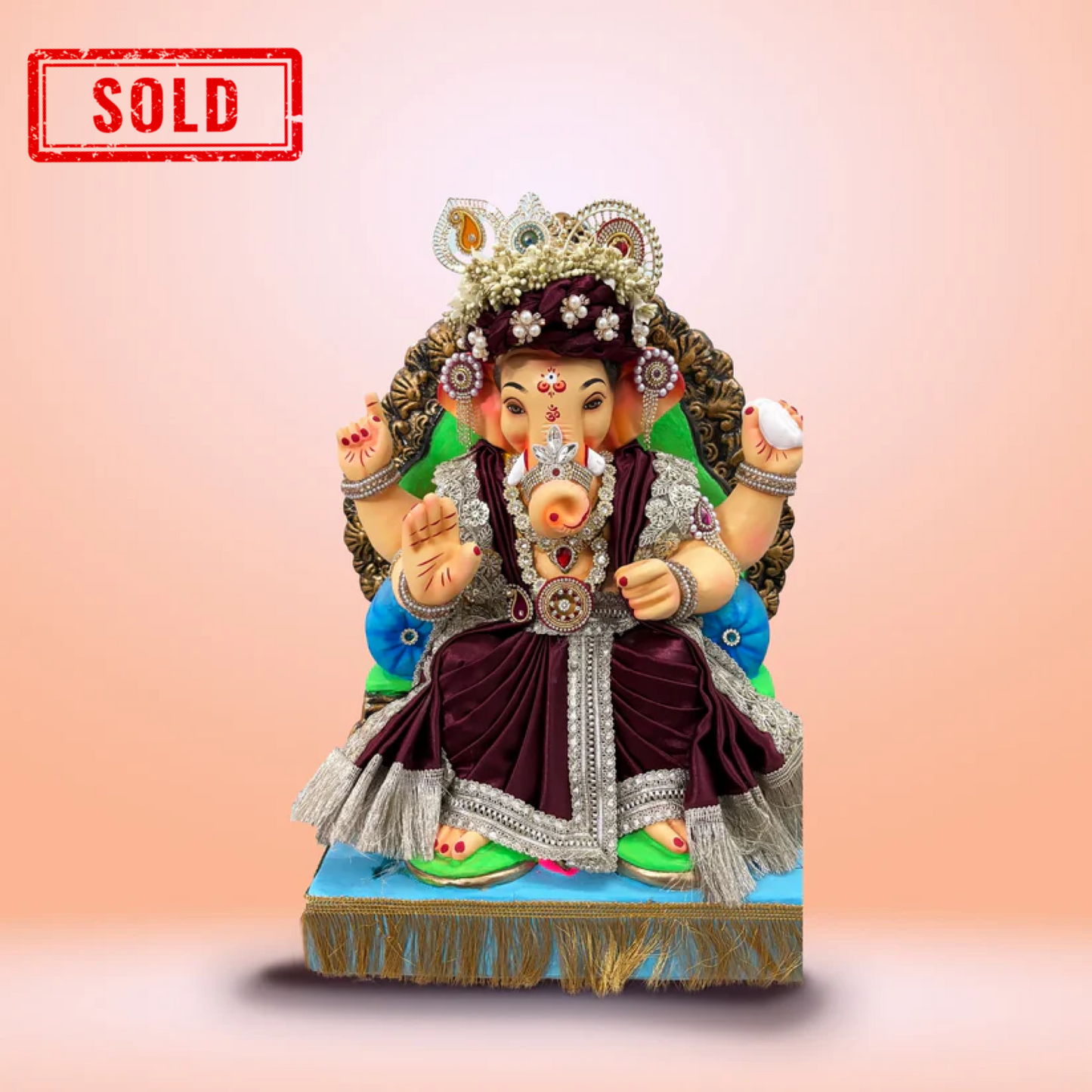 Lalbaugcha Raja Ganesha 18-inch