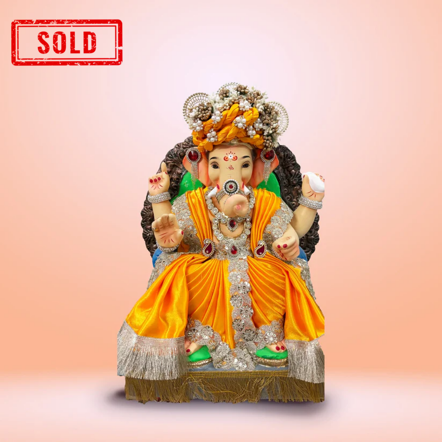 Lalbaugcha Raja Ganesha 18-inch