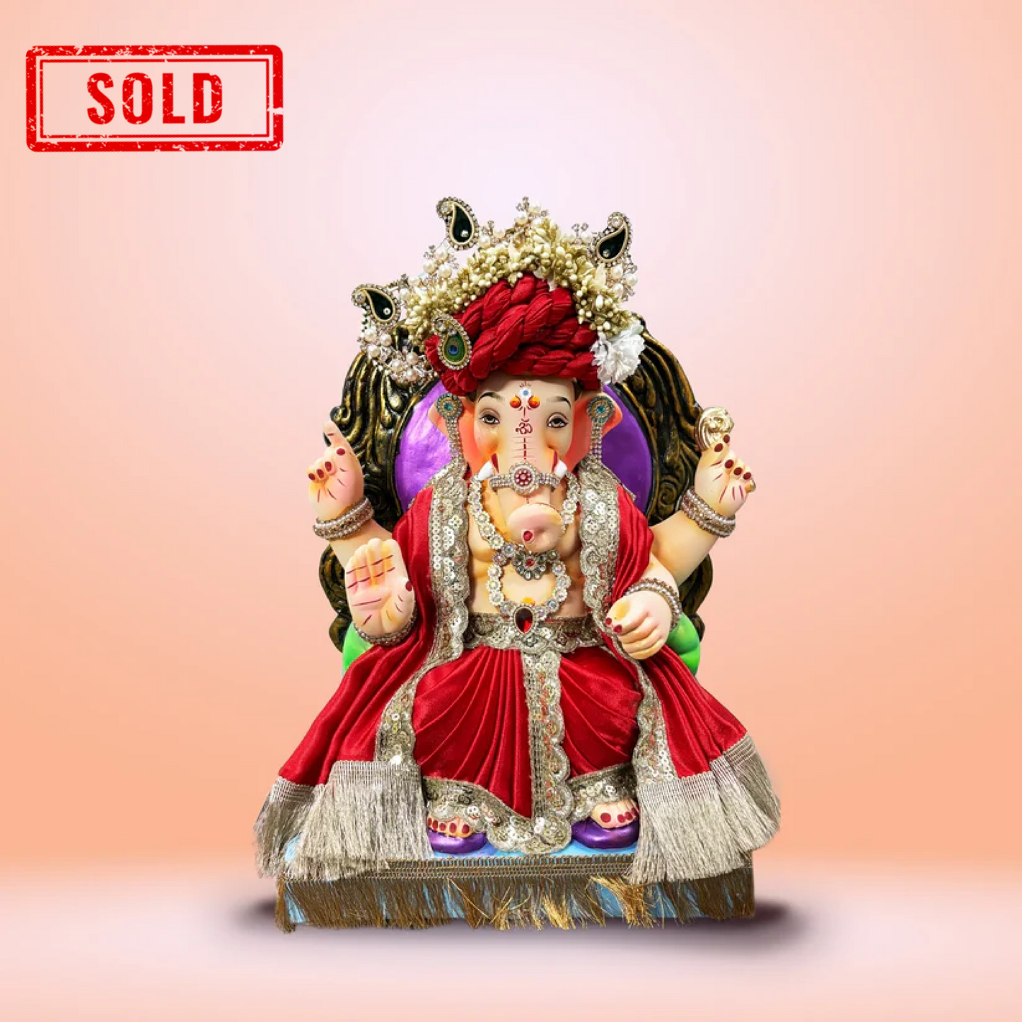 Lalbaugcha Raja Ganesha 15-inch