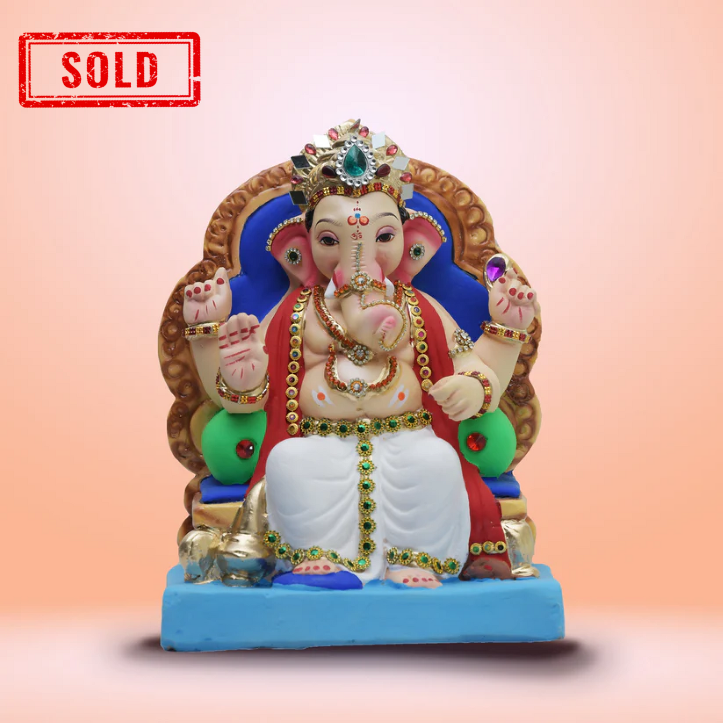 Maharaja Asan Ganesha 10-inch