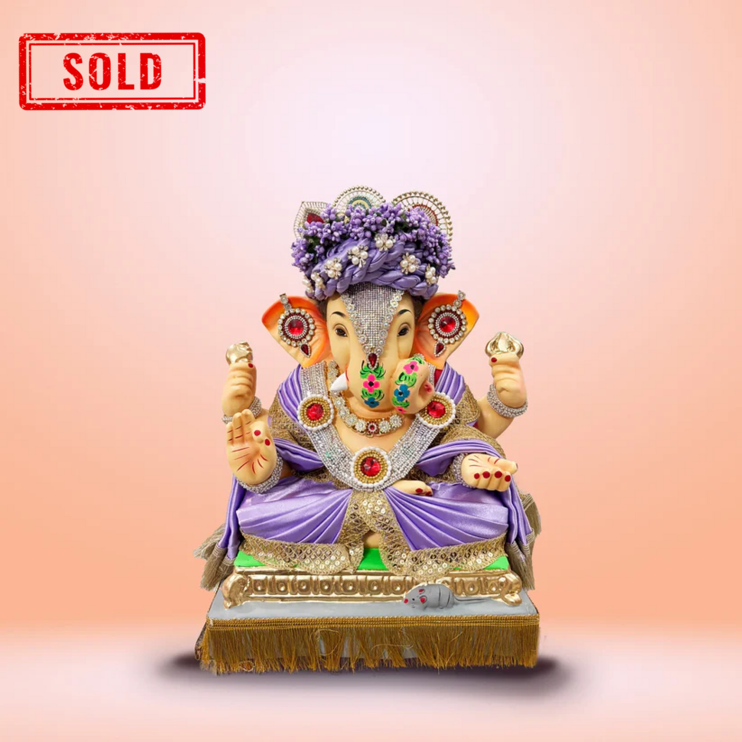 Dagdusheth Halwai Ganesha 18-inch