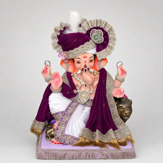 Lion Coach Ganesha 21"