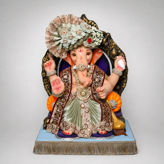 Lalbaugh Raja Ganesha 18"