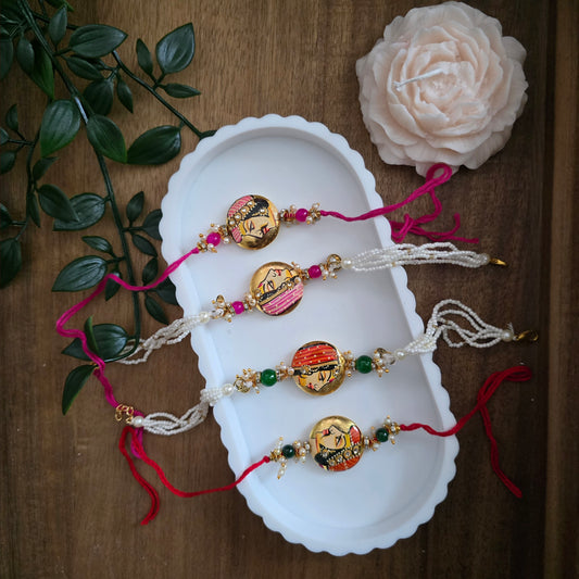 Maharaja-Maharani couple rakhi