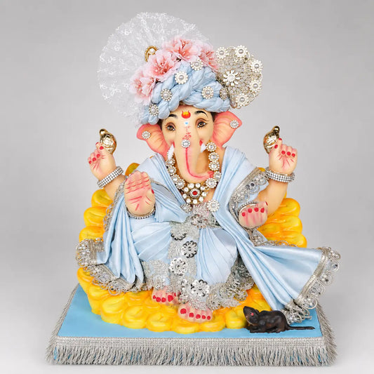 Pushparaj Ganesha 15"