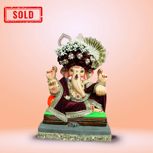 Abhaya Vardana Ganesha 12-inch