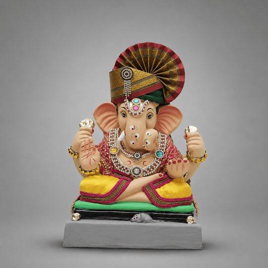 Dagdusheth Halwai Ganesha Idols 12-inch