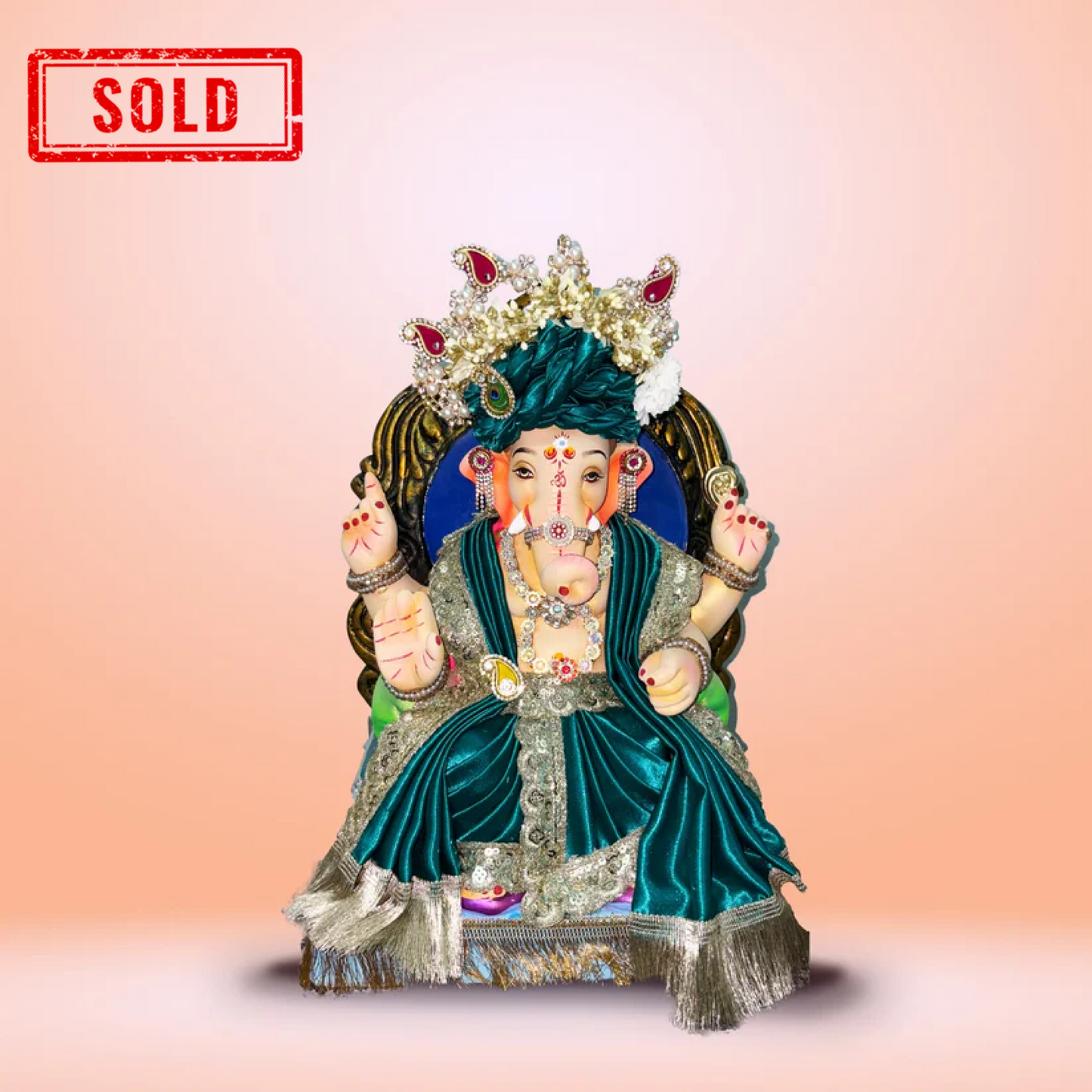 Lalbaugcha Raja Ganesha 15-inch