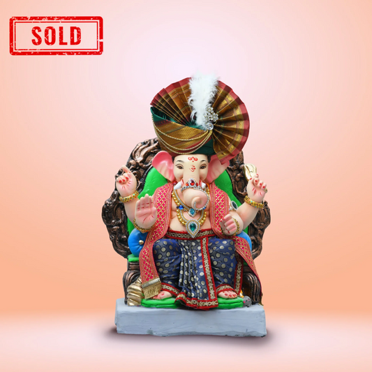 Lalbaugcha Raja Ganesha Idols 18-inch