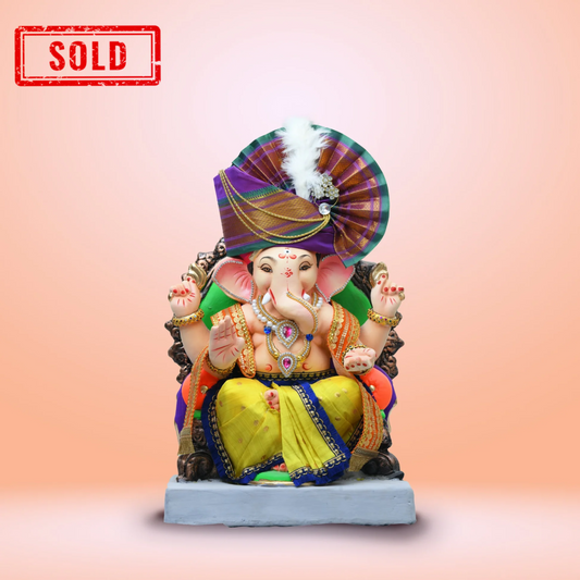 Lavanya Shobha Ganesha Idols 18-inch