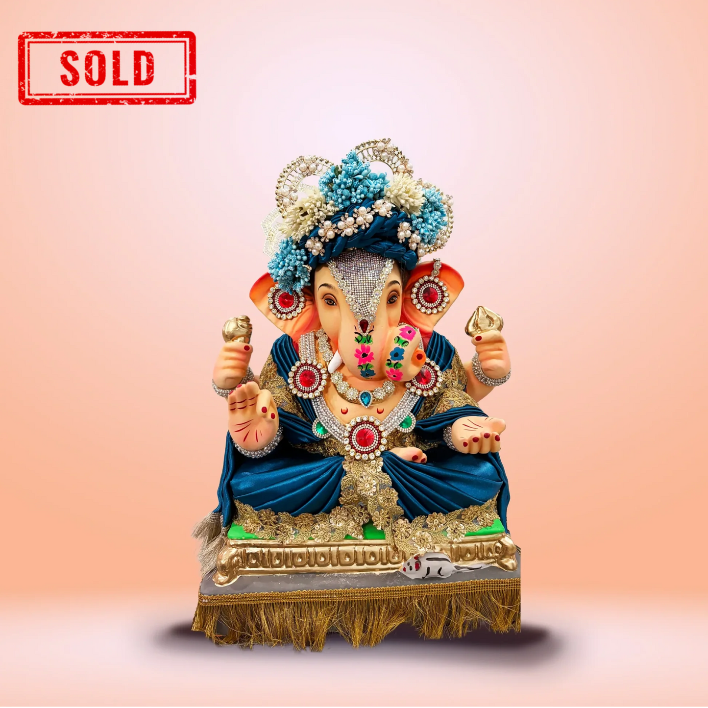 Dagdusheth Halwai Ganesha 18-inch