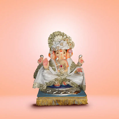 aasan_mandi_ganesha_white_2_12_inch.webp