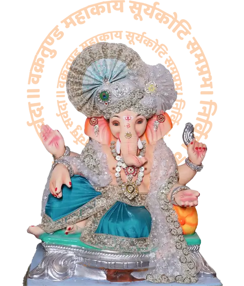 Handmade clay Ganpati Bappa idols available online with safe Pickup across Canada and the USA