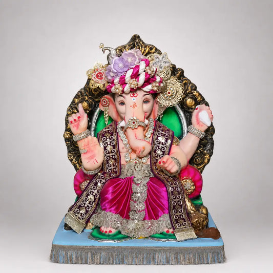 Lalbaugh Raja Ganesha 18"