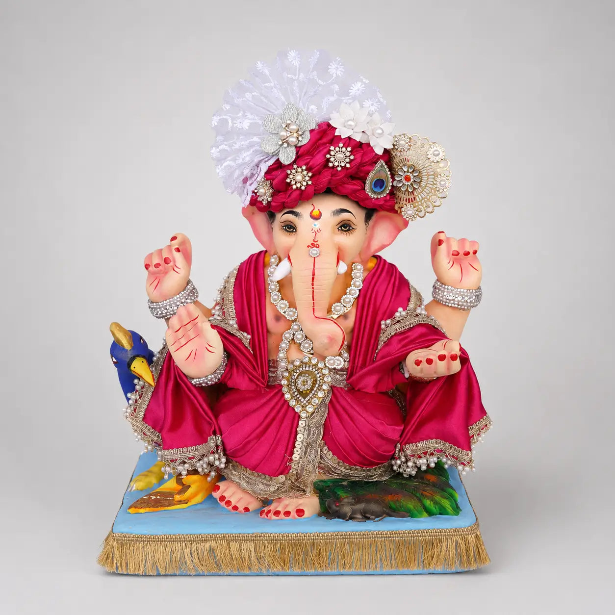 eco-friendly-ganesh-brampton-mayurdhari-15-inch-rani.webp