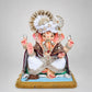 ganesh-murti-sukhasana-toronto-12-inch-white-maroon.webp