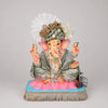 ganesha-clay-murti-kamal-asan-12-inch-olive-green.webp