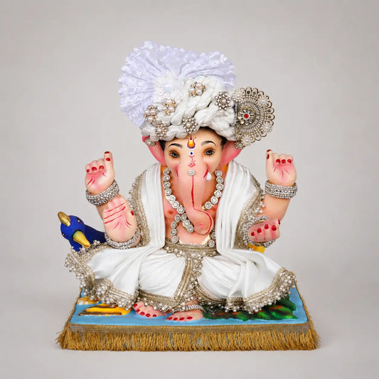 Mayurdhari Ganesha 15"