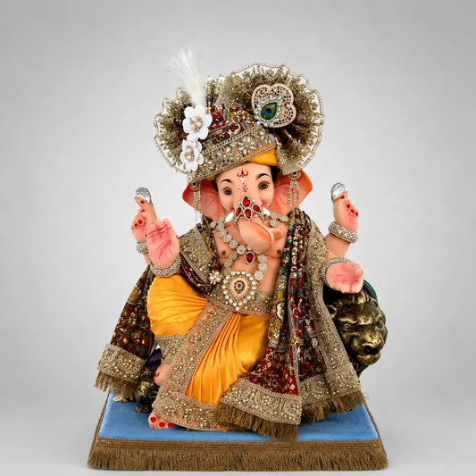 Lion Coach Ganesha 21"